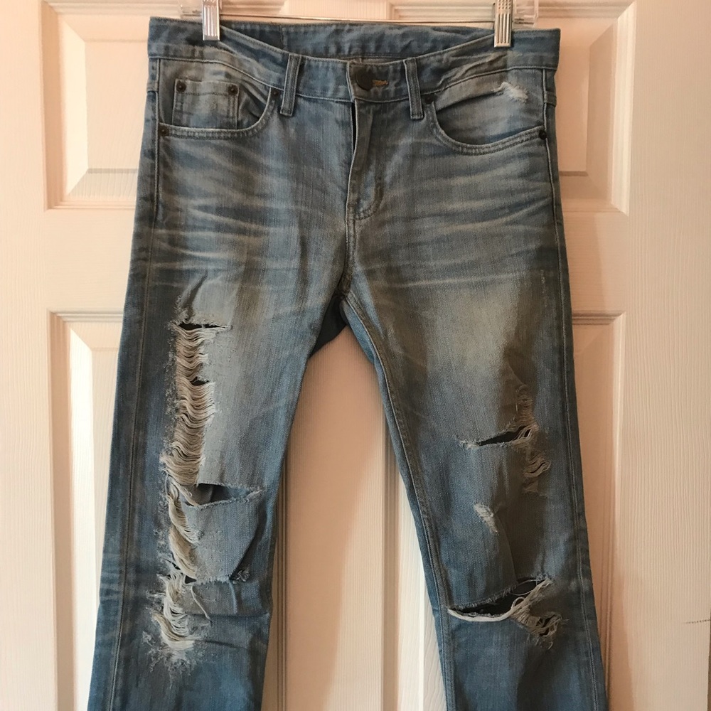 Rise To Your Own Democracy Jeans Sz 28